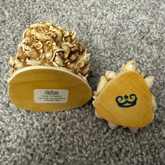 1994 Harmony Kingdom Cat and Mice Trinket Box - Picture 6 of 7